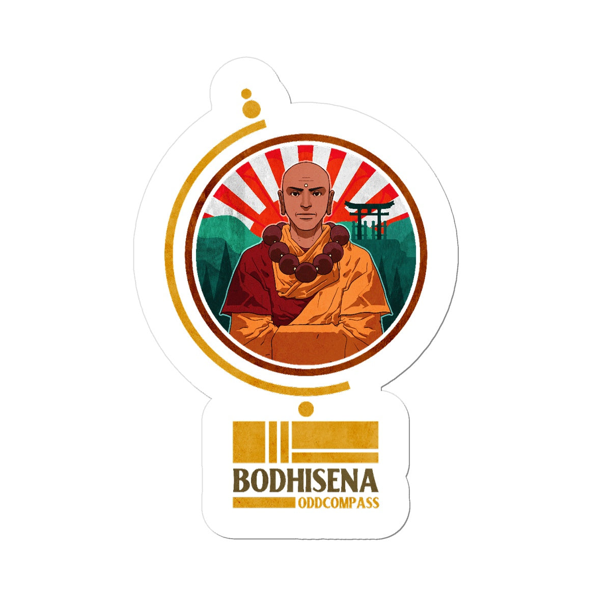 Bodhisena Sticker