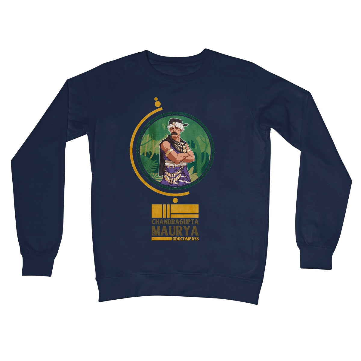 Chandragupta Maurya Crew Neck Sweatshirt