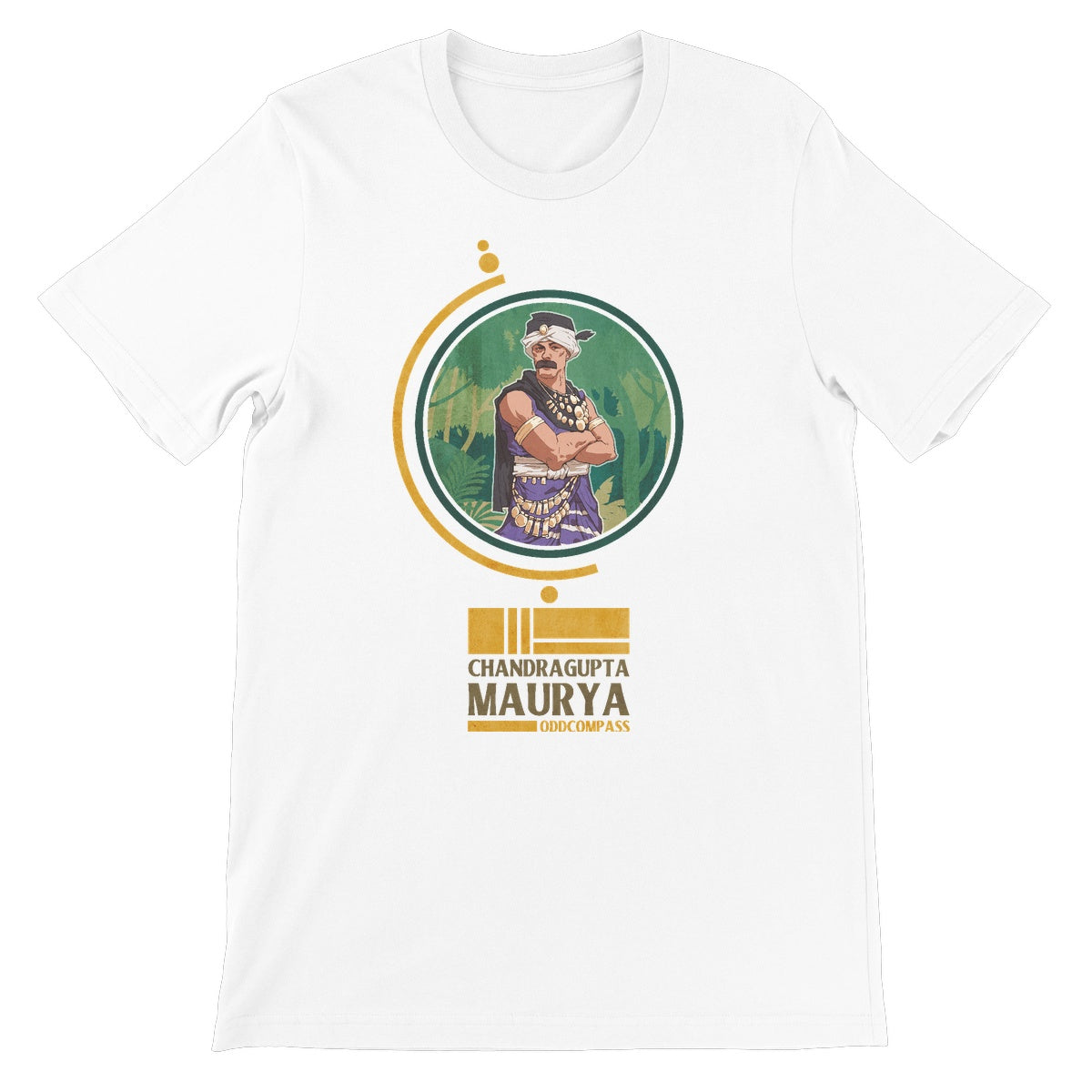 Chandragupta Maurya Unisex Short Sleeve T-Shirt