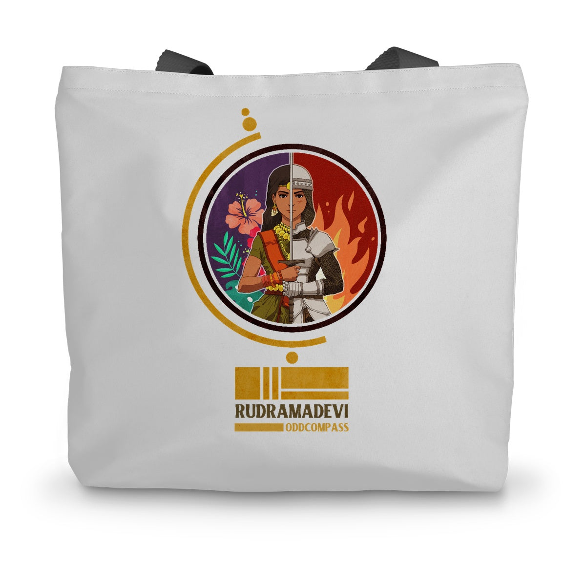 Rudramadevi Canvas Tote Bag