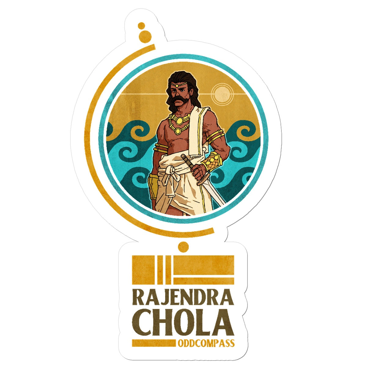 Rajendra Chola Sticker