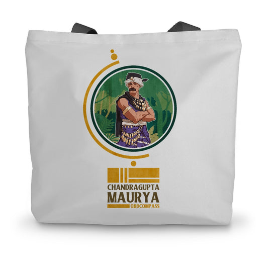 Chandragupta Maurya Canvas Tote Bag