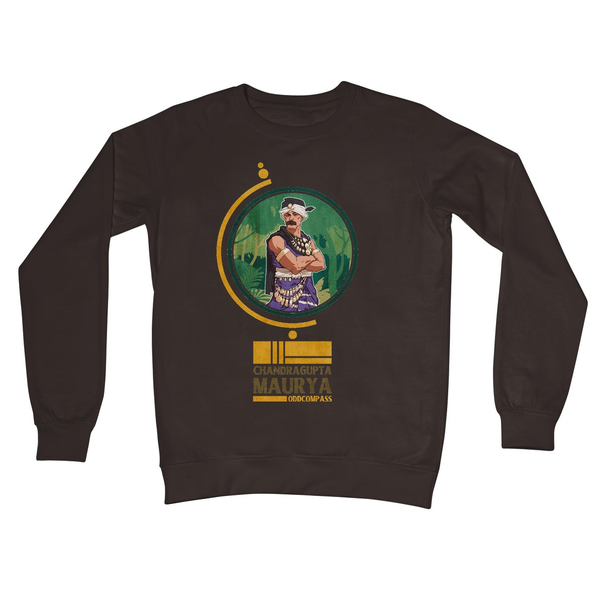 Chandragupta Maurya Crew Neck Sweatshirt