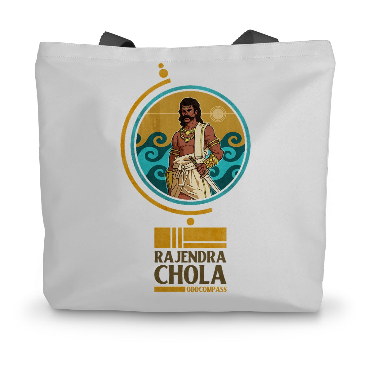 Rajendra Chola Canvas Tote Bag