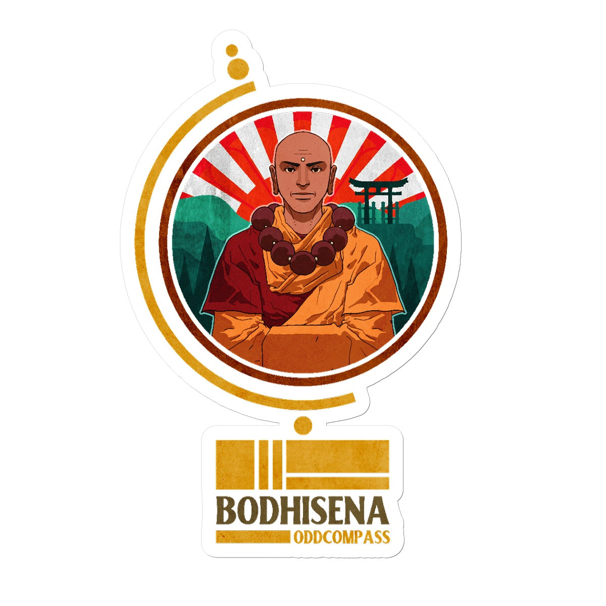 Bodhisena Sticker